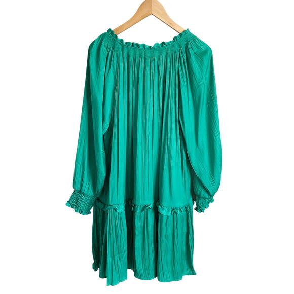 Anthropologie Giulia Tunic Dress Small Green NWT - Picture 3 of 7